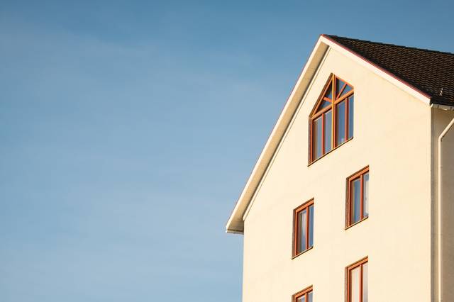 Rendered home near Coventry — example finish